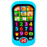 Интерактивная игрушка Kids Hits Смартфончик ферма KH03/001 2+ / Разноцветный Синий photo 2