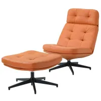 Fotoliu Ikea Oskarshamn/Tibbleby Black Brown