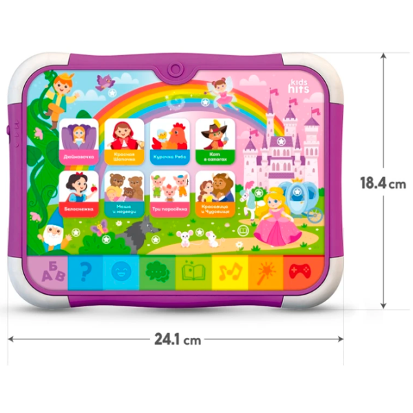 Jucărie interactivă Kids Hits Tabletă În lumea basmelor KH02/004 36 luni / Multicolor Violet photo 4 Jucărie interactivă Kids Hits Tabletă În lumea basmelor KH02/004 36 luni / Multicolor Violet photo 4