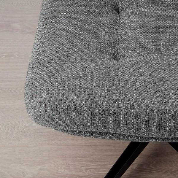 Кресло Ikea Havberg Черный Серый photo 5
