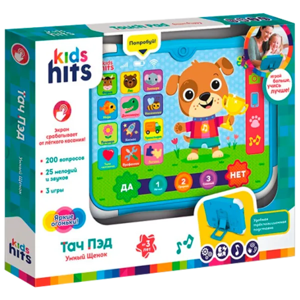 Jucărie interactivă Kids Hits Tabletă Cățeluș inteligent KH02/001 3+ / Multicolor Green photo 1 Jucărie interactivă Kids Hits Tabletă Cățeluș inteligent KH02/001 3+ / Multicolor Green photo 1