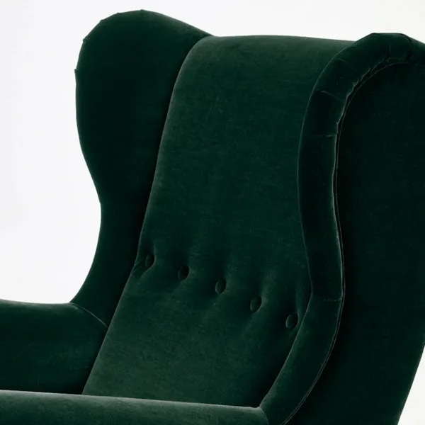 Кресло Ikea Strandmon/Djuparp Brown Тёмно-зелёный photo 5 Кресло Ikea Strandmon/Djuparp Brown Тёмно-зелёный photo 5