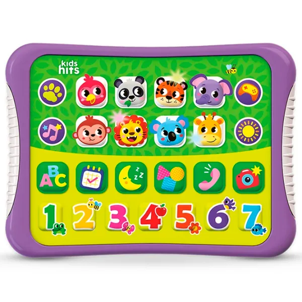 Jucărie interactivă Kids Hits Tabletă Prieteni fericiți KH01/010 3+ / Multicolor Violet photo 3 Jucărie interactivă Kids Hits Tabletă Prieteni fericiți KH01/010 3+ / Multicolor Violet photo 3