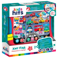 Интерактивная игрушка Kids Hits Планшет Машинки в городе KH01/008 3+ / Разноцветный Красный