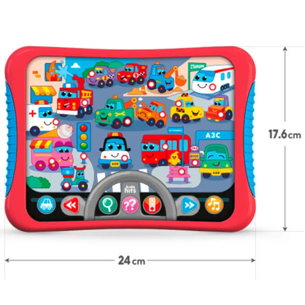 Jucărie interactivă Kids Hits Tabletă Mașini în oraș KH01/008 3+ / Multicolor Red photo 4 Jucărie interactivă Kids Hits Tabletă Mașini în oraș KH01/008 3+ / Multicolor Red photo 4