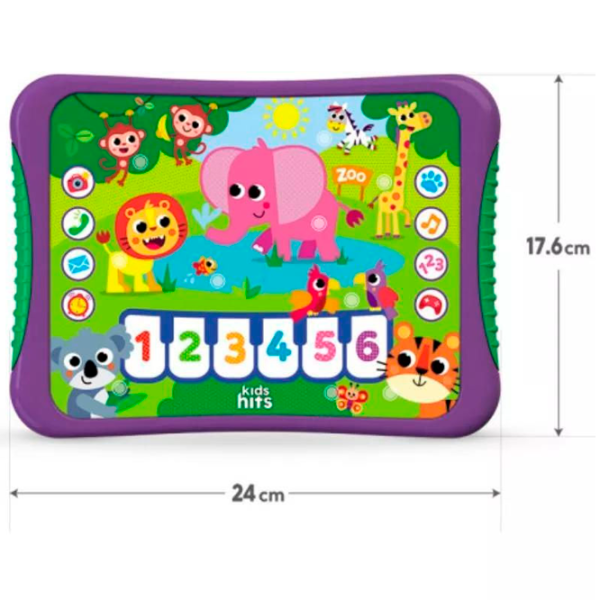 Jucărie interactivă Kids Hits Tabletă Zoo muzical KH01/005 3+ / Multicolor Violet photo 4 Jucărie interactivă Kids Hits Tabletă Zoo muzical KH01/005 3+ / Multicolor Violet photo 4