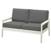 Scaun de grădină Ikea Bondholmen/Froson/Duvholmen  Masiv / Poliester / Gray White