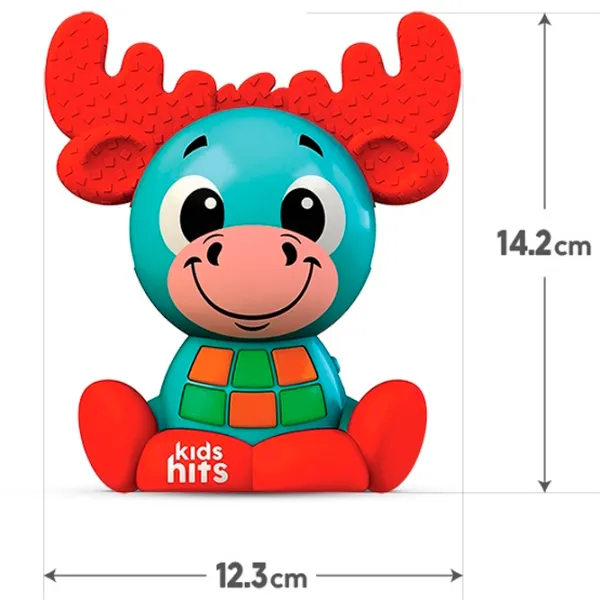 Jucărie interactivă Kids Hits Micuțul Elanul vesel KH10/001 2+ / Multicolor Blue photo 4