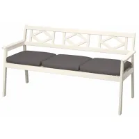 Scaun de grădină Ikea Bondholmen/Froson/Duvholmen  Masiv / Poliester / Gray Beige