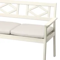 Садовый стул Ikea Bondholmen/Froson/Duvholmen Массив / Полиэстер / Белый White photo 3