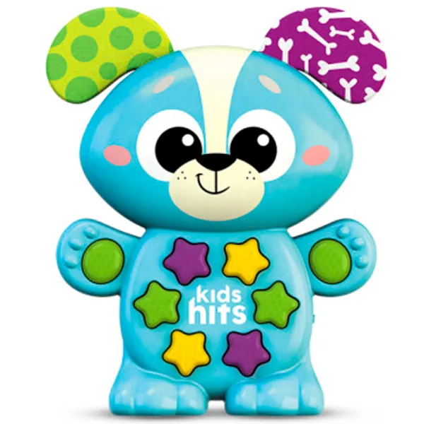 Jucărie interactivă Kids Hits Babies Cățeluș muzical KH09/002 2+ / Multicolor Blue photo 2