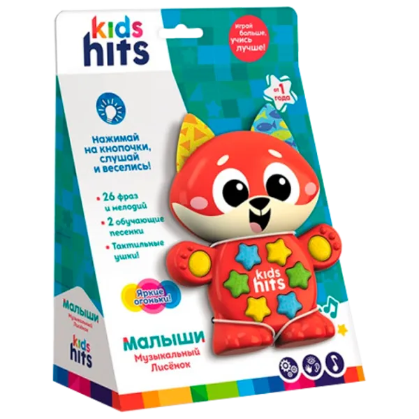 Jucărie interactivă Kids Hits Babies Vulpe muzicală KH09/001 2+ / Multicolor Red photo 1 Jucărie interactivă Kids Hits Babies Vulpe muzicală KH09/001 2+ / Multicolor Red photo 1