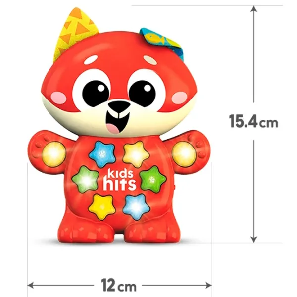 Jucărie interactivă Kids Hits Babies Vulpe muzicală KH09/001 2+ / Multicolor Red photo 4 Jucărie interactivă Kids Hits Babies Vulpe muzicală KH09/001 2+ / Multicolor Red photo 4
