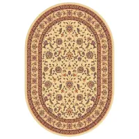 Covor Covoare Ungheni Atlas Beige Red / Polipropilenă