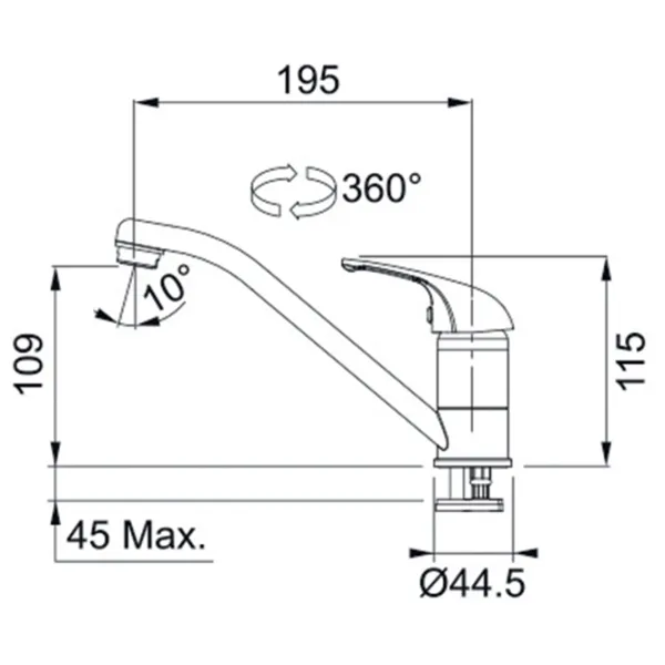 Кухонная мойка Franke Pachet ESN 611-86 ST 86 x 43.5 / Нержавеющая сталь / Хром photo 4