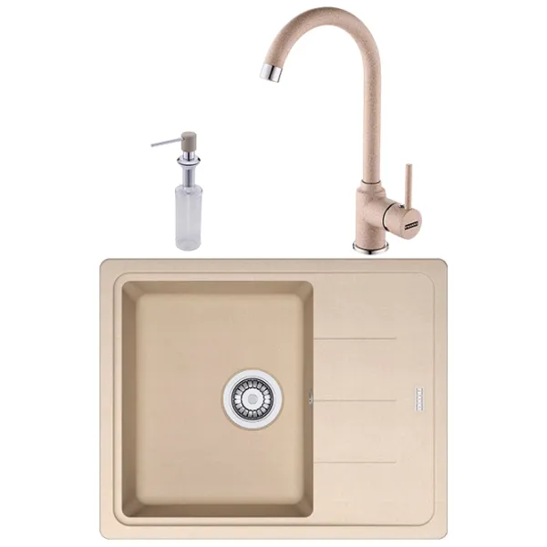 Chiuvetă Franke Pachet BFG 611-62 62 x 50 / Compozit / Beige photo 1 Chiuvetă Franke Pachet BFG 611-62 62 x 50 / Compozit / Beige photo 1
