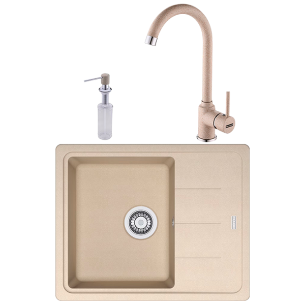 Chiuvetă Franke Pachet BFG 611-62 62 x 50 / Compozit / Beige photo 1 Chiuvetă Franke Pachet BFG 611-62 62 x 50 / Compozit / Beige photo 1