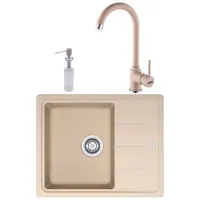 Chiuvetă Franke Pachet BFG 611-62 62 x 50 / Compozit / Beige