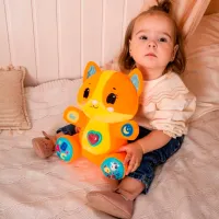 Интерактивная игрушка Kids Hits Учимся вместе С котенком Томом KH14/001 1+ / Разноцветный Оранжевый photo 4