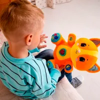 Интерактивная игрушка Kids Hits Учимся вместе С котенком Томом KH14/001 1+ / Разноцветный Оранжевый photo 5