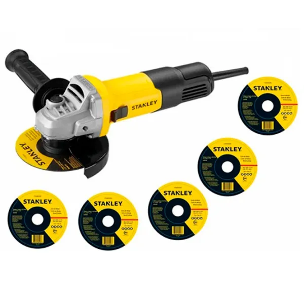 Polizor Stanley STGS9125D Unghiular / 900 W / Yellow photo 2 Polizor Stanley STGS9125D Unghiular / 900 W / Yellow photo 2