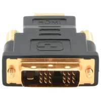 Адаптер Cablexpert A-HDMI-DVI-1  / Черный
