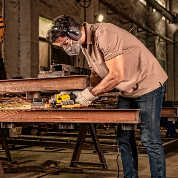 Polizor Stanley SG7125 Unghiular / 750 W / Yellow photo 2 Polizor Stanley SG7125 Unghiular / 750 W / Yellow photo 2