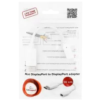 Адаптер Cablexpert A-mDPF-DPM-001-W DisplayPort / Белый photo 3