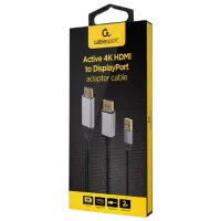Кабель видео Cablexpert HDMI + USB Type-A 2 м / Черный photo 3