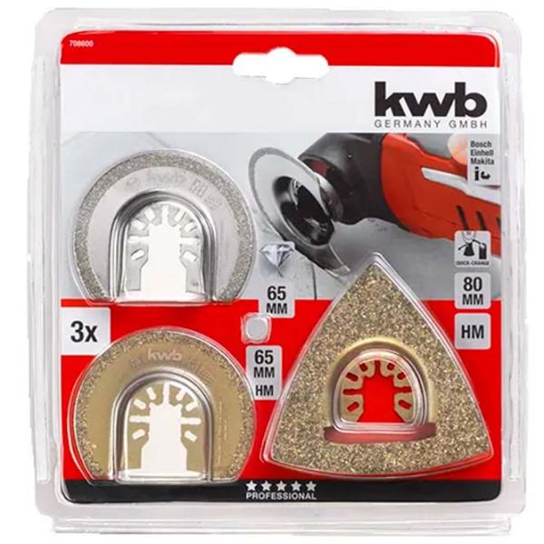 Set duze KWB K708600 Gray / Metal photo 2