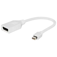 Адаптер Cablexpert A-mDPM-DPF-001-W Mini DispalyPort / Белый