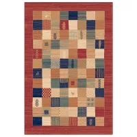 Ковер Covoare Ungheni Atlas Red Beige / Полипропилен