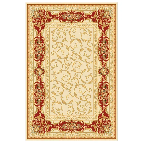 Covor Covoare Ungheni Atlas Beige Red / Polipropilenă photo 1