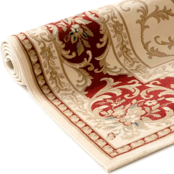 Covor Covoare Ungheni Atlas Beige Red / Polipropilenă photo 2