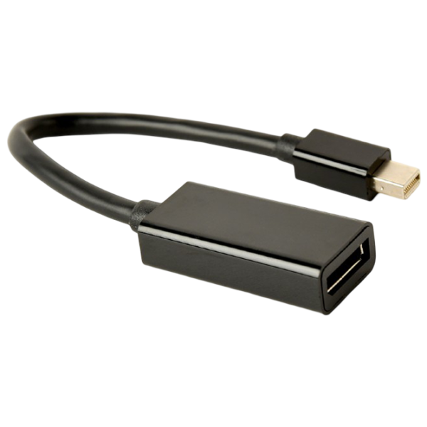Adaptor Cablexpert A-mDPM-DPF4K-01  / Black photo 1