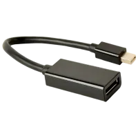 Адаптер Cablexpert A-mDPM-DPF4K-01  / Черный
