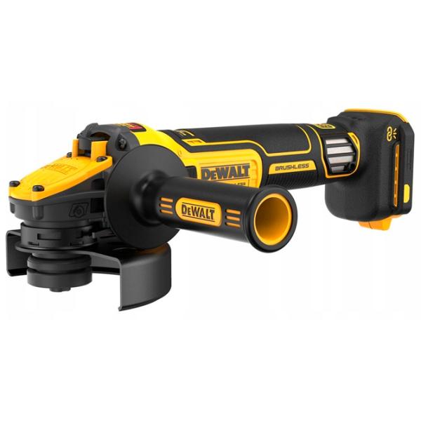 Шлифовальная машина Dewalt DCG409VSNT-XJ Угловая / 1450 Вт / Желтый photo 5