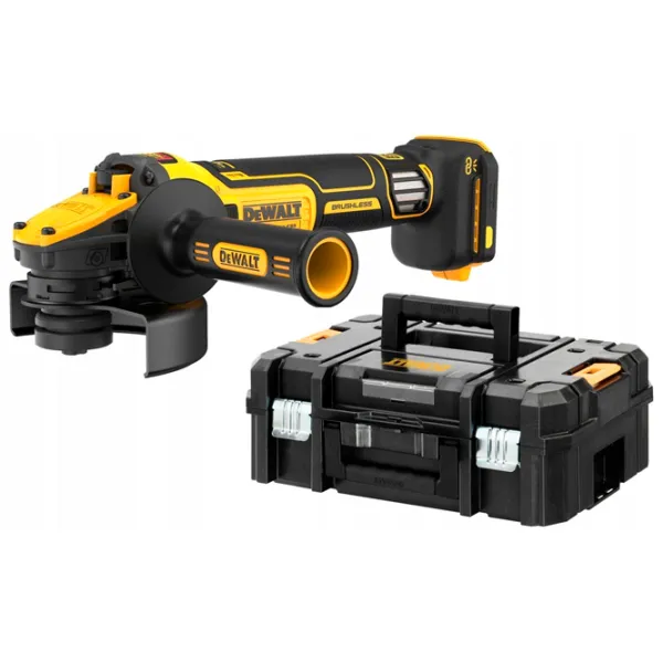 Шлифовальная машина Dewalt DCG409VSNT-XJ Угловая / 1450 Вт / Желтый photo 6