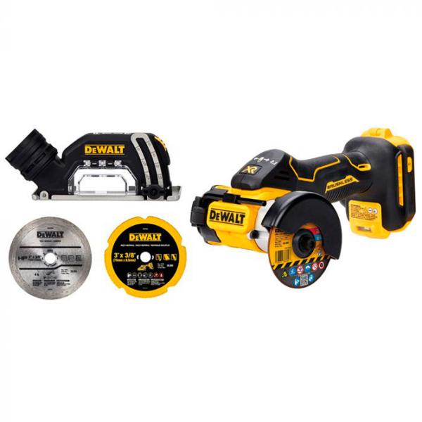 Шлифовальная машина Dewalt DCS438N-XJ Угловая / 550 Вт / Желтый photo 1