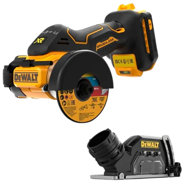 Шлифовальная машина Dewalt DCS438N-XJ Угловая / 550 Вт / Желтый photo 2