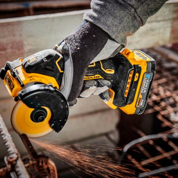 Шлифовальная машина Dewalt DCS438N-XJ Угловая / 550 Вт / Желтый photo 5