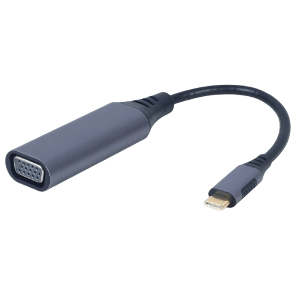 Адаптер Cablexpert A-USB3C-VGA-01 USB Type-C / Серый photo 1 Адаптер Cablexpert A-USB3C-VGA-01 USB Type-C / Серый photo 1