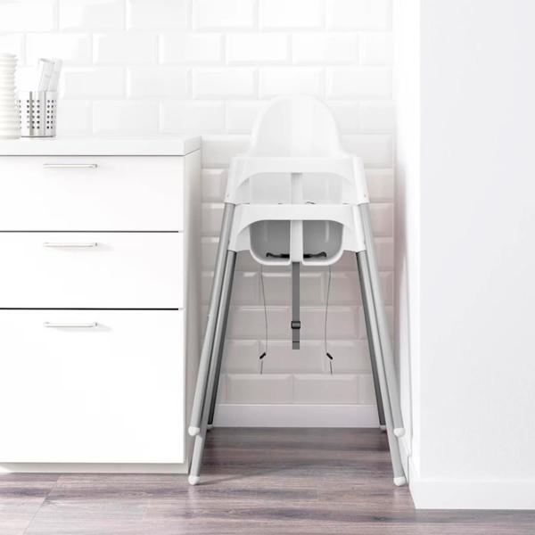 Scaun de masă Ikea Antilop (5290468) / 6 luni / White photo 4 Scaun de masă Ikea Antilop (5290468) / 6 luni / White photo 4