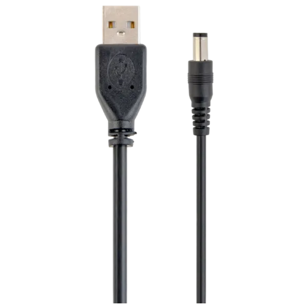 Cablu de alimentare Cablexpert USB Type-A + 3.5 mm 1.8 m / Black photo 1