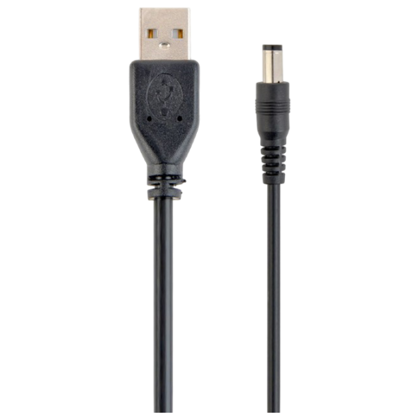Cablu de alimentare Cablexpert USB Type-A + 3.5 mm 1.8 m / Black photo 1