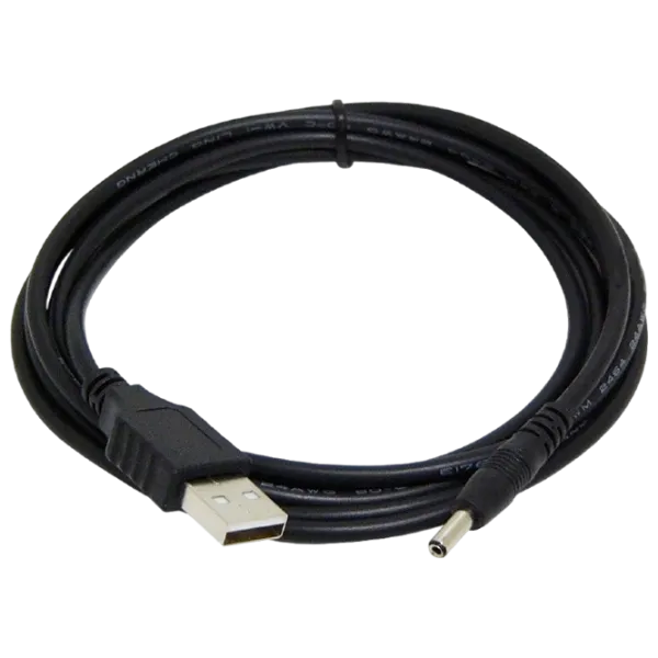 Cablu de alimentare Cablexpert USB Type-A + 3.5 mm 1.8 m / Black photo 2