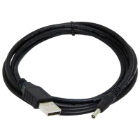 Кабель питания Cablexpert USB Type-A + 3.5 mm 1.8 м / Черный photo 2