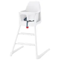 Scaun de masă Ikea Langur (5290474) / 6 luni / White 