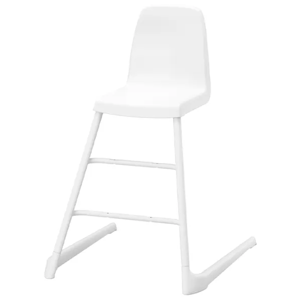 Scaun de masă Ikea Langur (5290490) / 6 luni / White  photo 1