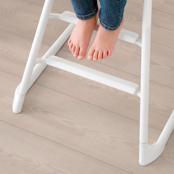Scaun de masă Ikea Langur (5290490) / 6 luni / White  photo 4